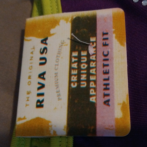 Riva USA Workout Capris Sz M - Picture 3 of 6